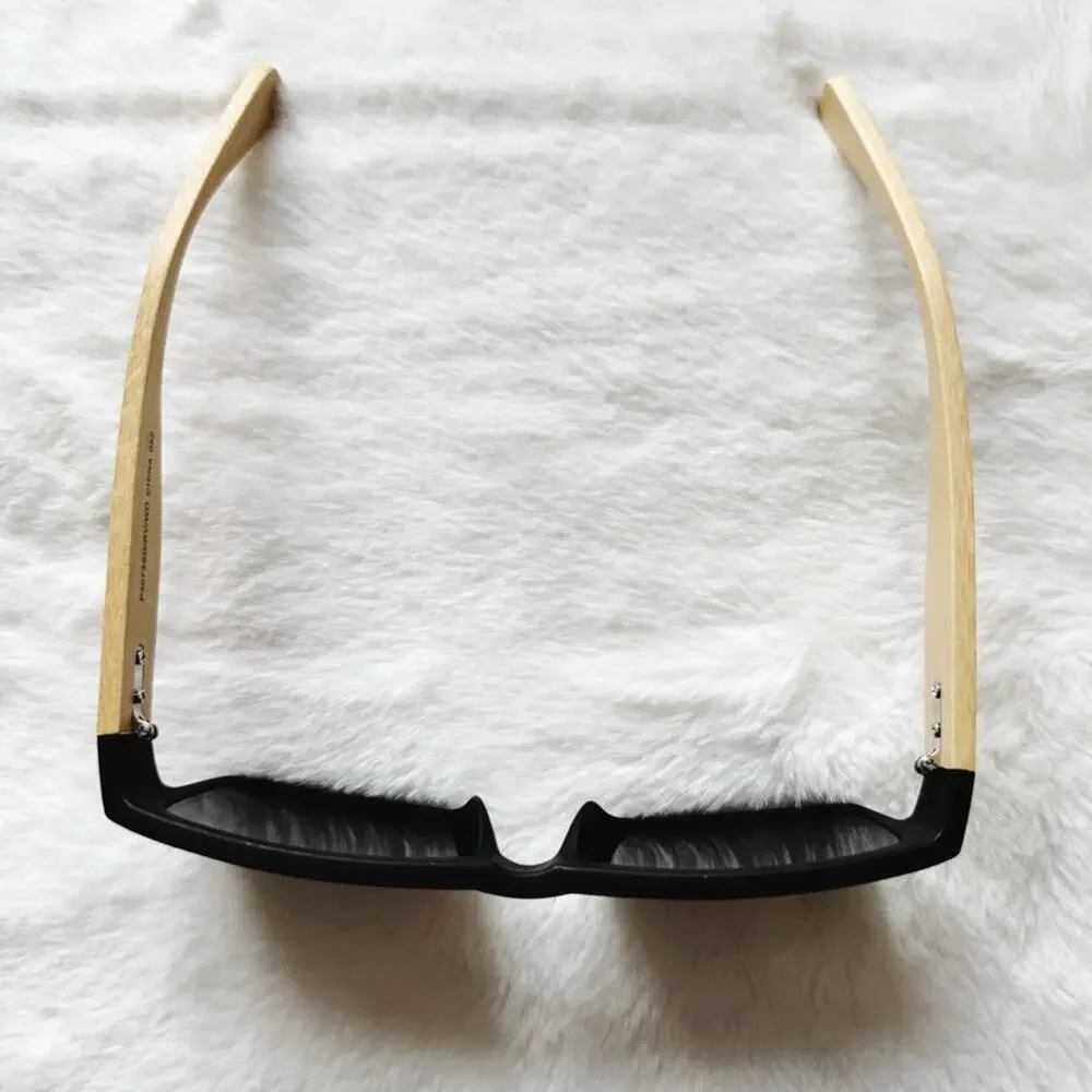 Jensen Blue & Light Wood Sunglasses